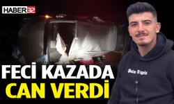 Genç Sürücü Feci Kazada Hayatını Kaybetti