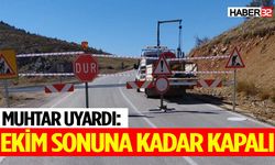 Sürücüler dikkat! O yol trafiğe kapandı