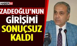 Zadeoğlu’nun SDÜ’de göreve başlama girişimi sonuçsuz kaldı