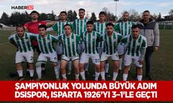 Dsispor, Isparta 1926’yı 3–1’le Geçti
