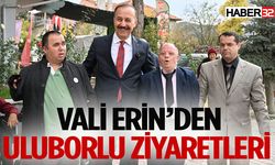 Vali Abdullah Erin’den Uluborlu Ziyaretleri
