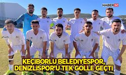 Keçiborlu Belediyespor, Denizlispor’u Tek Golle Geçti