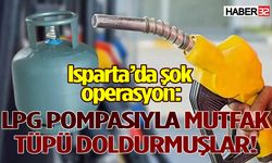 LPG Pompasıyla Mutfak Tüpü Doldurmuşlar!