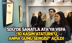 SDÜ’de Sanatla Ata'ya Vefa