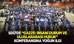 SDÜ’de “Gazze: İnsani Durum ve Uluslararası Hukuk” Konferansına Yoğun İlgi