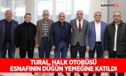 Tural, Halk Otobüsü Esnafının Düğün Yemeğine Katıldı