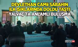 Devlethan Camii Sabahın İlk Işıklarında Doldu Taştı