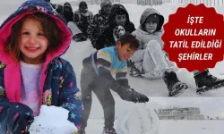 31 Aralık Çarşamba kar tatili olan iller son dakika bugün okullar tatil mi?