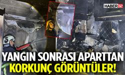 Aparttan Korkunç Görüntüler hiçbir şey kalmamış!
