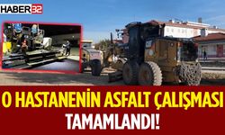 Hastanenin Asfaltlama Çalışmaları Tamamlandı!