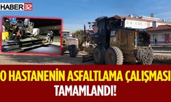 Hastanenin Asfaltlama Çalışmaları Tamamlandı!