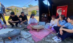 Aksu’da ders zili Yörük Çadırında çaldı