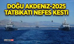 Doğu Akdeniz-2025 Tatbikatı Antalya açıklarında nefes kesti