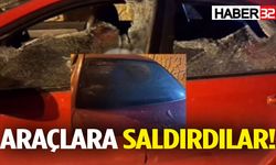 O Hastane Çevresinde Araçlara Saldırı Yapıldı!