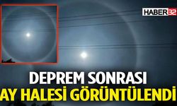 Deprem Sonrası Ay Halesi Görüntülendi!