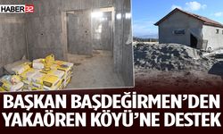 Başkan Başdeğirmen’den Yakaören Köyü’ne destek