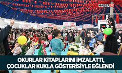 Çocuklar kukla gösterisiyle eğlendi