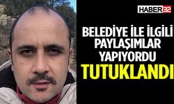Isparta Belediyesi ile İlgili Hukuka Aykırı Paylaşımlar Yapan Şahıs Tutuklandı
