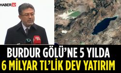 Burdur Gölü’ne 5 Yılda 6 Milyar Tl’lik Dev Yatırım