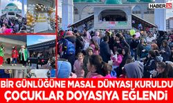 Masal Dünyası Kuruldu Çocuklar Doyasıya Eğlendi
