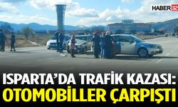 Isparta’da Trafik Kazası: Otomobiller Çarpıştı