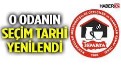 Isparta’da Esnaf Odası Seçimlerinde Tarih Değişikliği