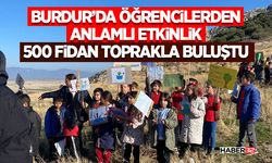 Burdur’da Öğrencilerden Anlamlı Etkinlik