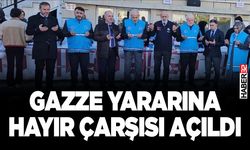 Gazze Yararına Hayır Çarşısı Isparta’da Açıldı