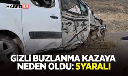 Isparta'da gizli buzlanma kazaya neden oldu: 5yaralı