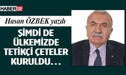 Şimdi De Ülkemizde Tetikçi Çeteler Kuruldu…