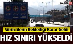 Süleyman Demirel Bulvarında Hız Sınırı Güncellendi