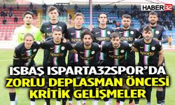 Isparta32spor, Zorlu Deplasmanda Kritik Mücadeleye Çıkıyor