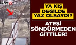 Bu kadarına da Pes Ateşi Söndürmeden Gittiler!