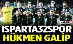 Rakip sahaya çıkmadı: Isparta32spor Hükmen Galip