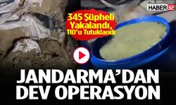 Jandarmadan 29 İlde Eş Zamanlı Operasyon