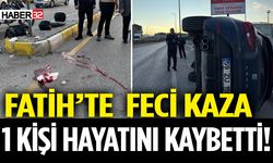Fatih’te Feci Kaza 1 Kişi Hayatını Kaybetti!