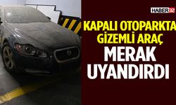 Gizemli Araç Merak Uyandırdı Kim Bıraktı, Neden Alınmadı?