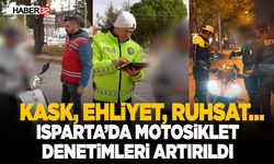 Kask, Ehliyet, Ruhsat… Isparta’Da Motosiklet Denetimleri Artırıldı