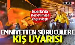 Kış lastiklerinizi takmayı unutmayın! Denetimler yoğunlaştı