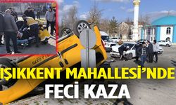 Işıkkent Mahallesi’nde Feci Kaza 1 Yaralı