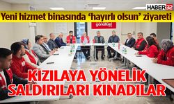 Isparta Memur-Sen’den Kızılay’a ziyaret