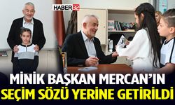 Minik Başkanın Seçim Sözü Yerine Getirildi