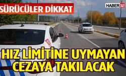 Isparta’da radarla hız kontrolleri sürüyor