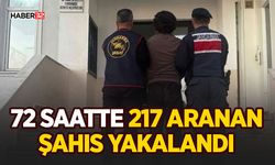 Antalya’da 72 saatte 217 aranan şahıs yakalandı