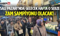 Salı Pazarı’nda Gelecek Hafta O Sebze Zam Şampiyonu Olacak!