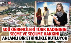 SDÜ öğrencilerinden anlamlı etkinlik