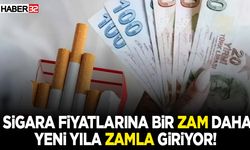 Sigara Fiyatlarına Bir Zam Daha Yeni Yıla Zamla Giriyor!