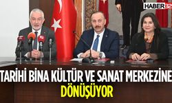 Tarihi Bina Kültür Ve Sanat Merkezine Dönüşüyor