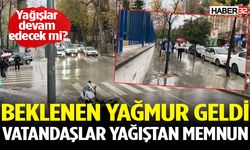Isparta'da beklenen yağmur geldi