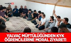 Yalvaç Müftülüğünden KYK Öğrencilerine Moral Ziyareti